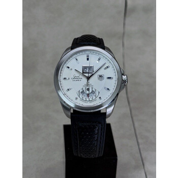 43mm • 2009 TAG Heuer Grand Carrera Calibre 8 GMT Chronometer White Dial